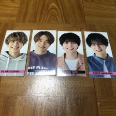 SexyZone データカード　4枚セット