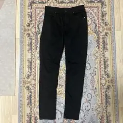 美品UNIQLO jeansブラック スキニーパンツ63.5cm