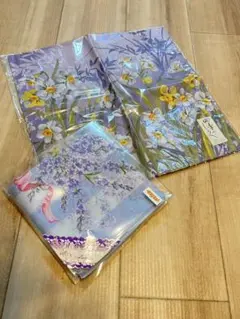 新品未使用✨日本製✨ハンカチ2枚セット✨花柄ハンカチ✨