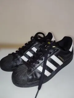 adidas 25cm SUPERSTAR アディダス スーパースター ブラックのサムネイル