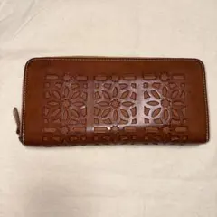 genten ゲンテン カットワーク 長財布