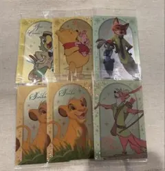 ディズニー ウエハース 6枚セット