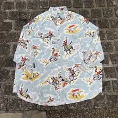 一点物 90s ARY COOPER アリークーパー 総柄シャツのサムネイル