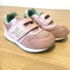 ニューバランス　キッズ　スニーカー　ピンク　14cm