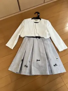 a.v.vキッズフォーマルワンピースボレロつき130