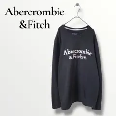 美品　アバクロフィッチ　チャコールグレー　スウェットトレーナー　長袖　M