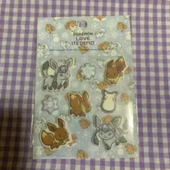 ITS'DEMO イッツデモ イーブイ グレイシア ぷくぷくシール
