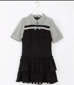 evelyn ドッキングティアードOP ブラック