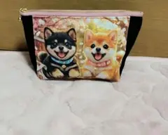 ボ*イ様 ファスナーポーチ♡柴犬