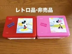 Coca-Cola Mickey Minnie 折り畳み保存容器2個セット非売品のサムネイル