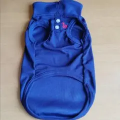犬服　新品未使用　Mサイズ　ポロシャツ　紺色