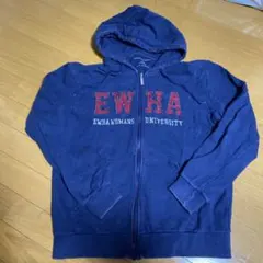 EWHA WOMANS UNIVERSITY パーカー S ネイビー