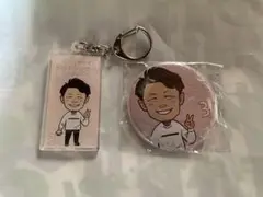 西川遥輝選手　キーホルダー•バッジセット