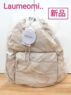 【新品】大人気完売品 しまむら Laumeomi.. ドロストリュック 淡薄橙