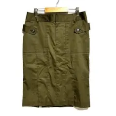 BODY DRESSING Deluxe カーキ　タイトスカート 38 日本製