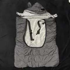 I-HUG 抱っこ紐 防寒ケープ グレー ベビーカー対応