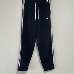adidas アディダス ジョガーパンツ ブラック ラインパンツ キッズ