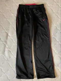 Nike DRI-FIT ジャージパンツ M ブラック/ピンク