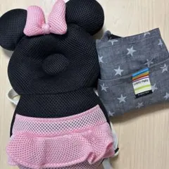 チェアベルト＆ヘッドガードお買い得２点セット　ミニー　キャリーフリーのサムネイル