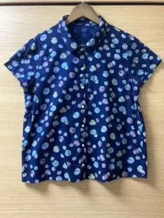 セール中！⭐️美品⭐️LEONARD sport 半袖ポロシャツ４０　ブラック　花柄 LEONARD SPORT レオナールスポーツ 半袖ポロシャツ 総柄 40花柄 - メルカリ