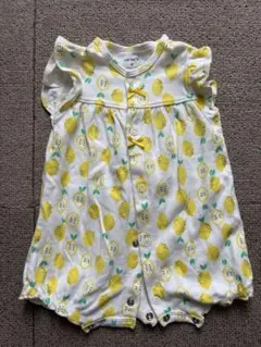 Carter's レモン柄　ロンパース 9ヶ月　カーターズ　綿100%　女の子