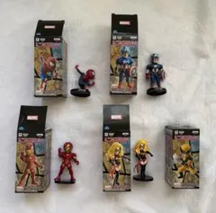 ワールドコレクタブルフィギュア マーベルコミックス 未開封品】ワールドコレクタブルフィギュア マーベルコミックス 全5種