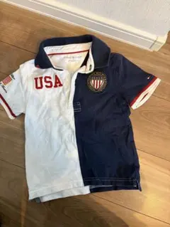 TOMMY HILFIGER ポロシャツ 4T USA 100cm