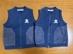 familiar ベスト　90サイズ　2点