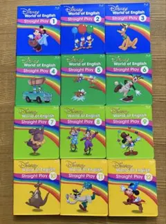 DWE ディズニー英語システム　ストレートプレイ　Blu-ray 　美品