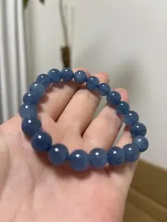 ディープアクアマリン　9mm ブレスレット