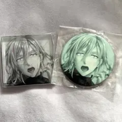 アイナナ 12SONGS GIFT 環 アクリルブロック 缶バッジ