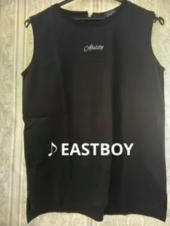 タグ付き未使用♪EASTBOY バックレースアップデザイン　ノースリーブ　黒
