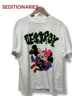 【新品未使用】SEDITIONARIES ミッキー、ミニーTシャツXLのサムネイル