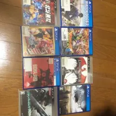 プレステのソフト8点セットです