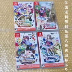 Switch4本セット ロロナ、トトリ、メルル、ルルア〜アーランドの錬金術士〜