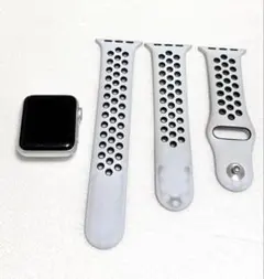 Apple Watch Series3 38mm本体＋バンド3本 バッテリー劣化