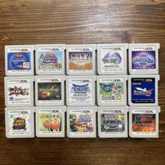 【読込味確認】 3DSソフトセット 15本