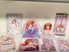 五等分の花嫁　中野二乃　アクリルスタンド　8点まとめ売り