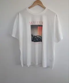 今期未使用フォトプリントTシャツ ホワイトＬ