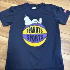 PEANUTS スヌーピー バスケットボールTシャツ 130