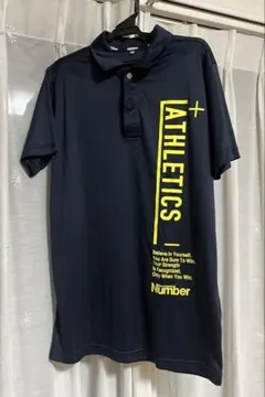Number Sports graphic ポロシャツ ATHLETICSのサムネイル