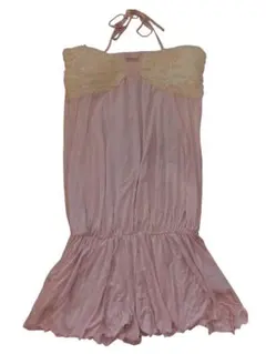 新品　Candy&Cake ピーチジョン オールインワン　ルームウェア　ピンク