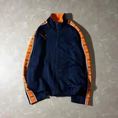 00s PUMA archive truck jacket orange y2k