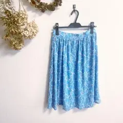 プープレ　蝶々刺繍フレアスカートのサムネイル