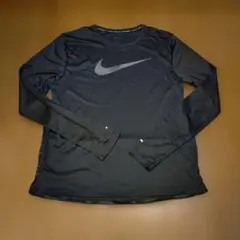 Nike Dri-FIT ブラック ロングスリーブ Tシャツ M
