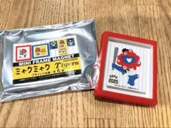 ミャクミャク　阪神タイガース　ミニフレームマグネット　万博