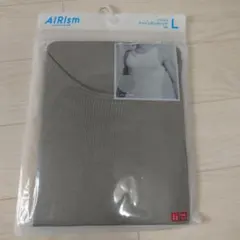 ユニクロ　エアリズム　タンクトップ　メンズ　L グレー　メッシュ
