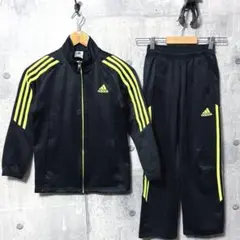 adidas アディダス キッズ ジャージ上下セット セットアップ 140