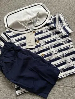 CELINE セーラーカラー Tシャツ セットアップ 95cmのサムネイル