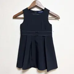 新品未使用　ショパンドゥ　110 ブラック　ワンピース　冠婚葬祭　黒　フォーマル